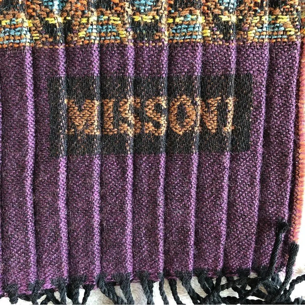 NWOT unisex Missoni Wool Scarf